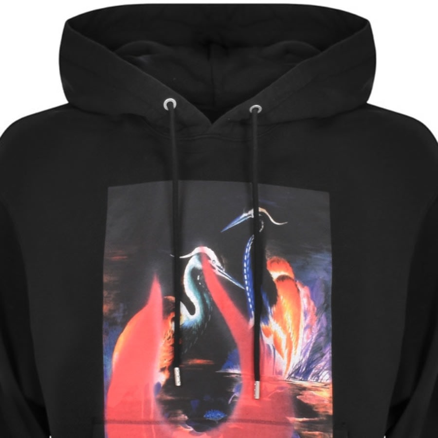 Heron hoodie black hotsell